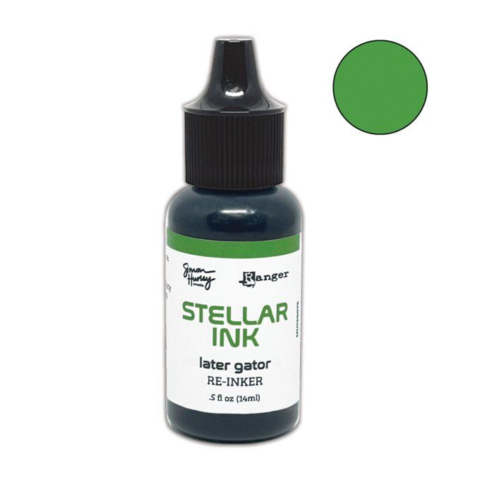 Recharge, encre stellar ink, couleur : Lator gator - 14ml