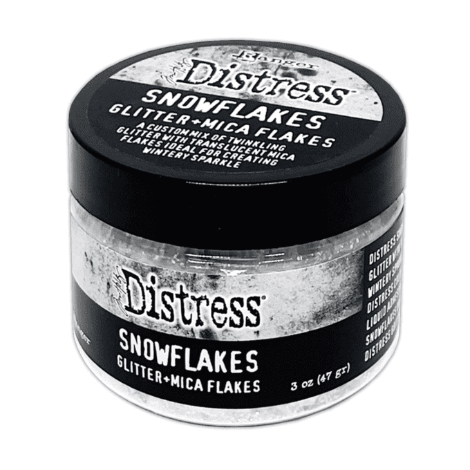 Ranger Tim Holtz - Snowflakes glitter + mica flakes - 30g environ
