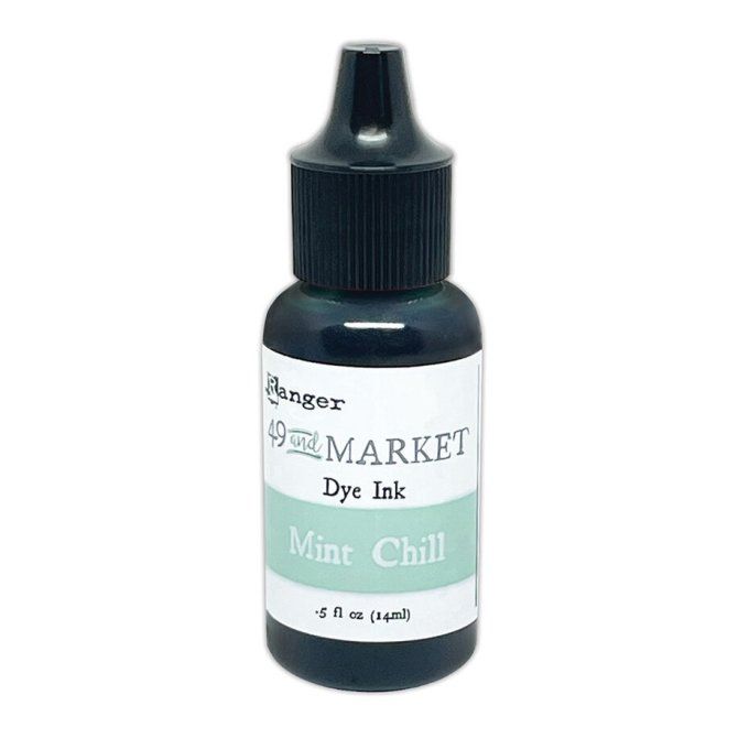 Ranger, 49&Market - Dye ink - Re-inkers - 14ml - Mint chill