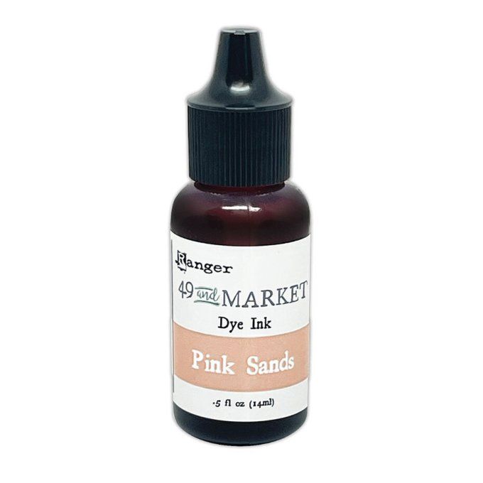 Ranger, 49&Market - Dye ink - Re-inkers - 14ml - Pink sands