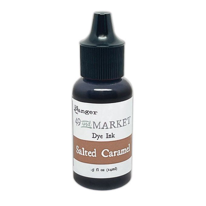 Ranger, 49&Market - Dye ink - Re-inkers - 14ml - Salted caramel