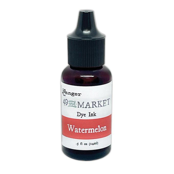 Ranger, 49&Market - Dye ink - Re-inkers - 14ml - Watermelon