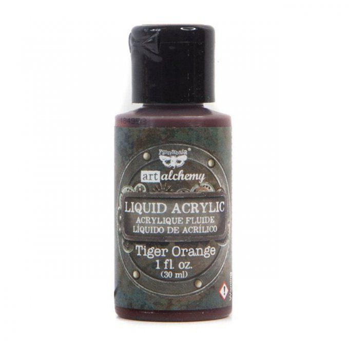 Peinture fluide, Art Alchemy, Tiger orange, 30ml