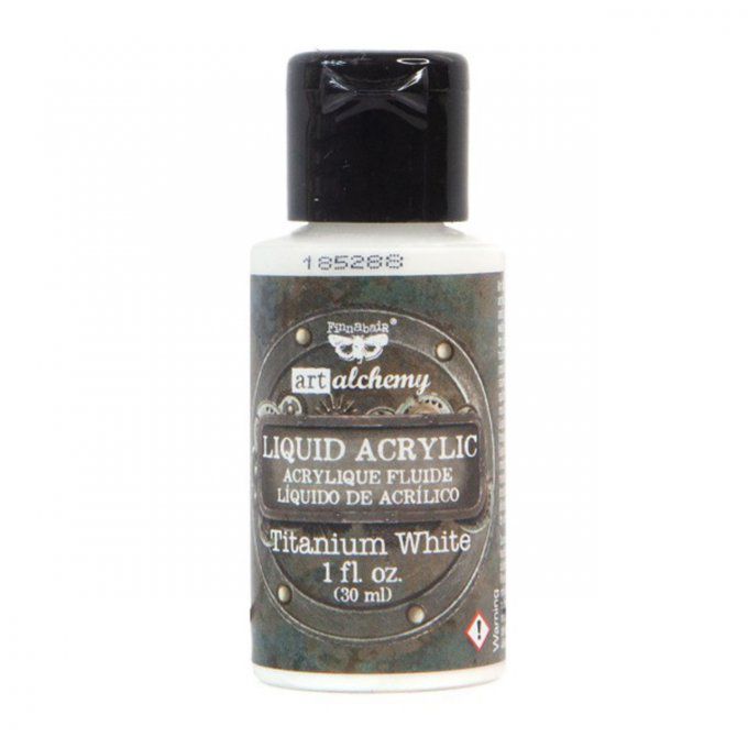 Peinture fluide, Art Alchemy, Titanium White, 30ml