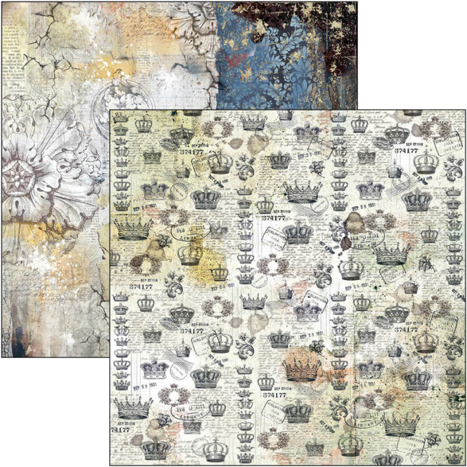 Bloc Ciao Bella, collection London's calling,  30x30cm - 12 feuilles - 190gsm