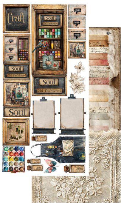 6 feuilles, 15x30cm, collection : Art - 250gsm