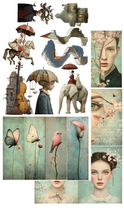 12 feuilles, 15x30cm, collection : Art - 250gsm