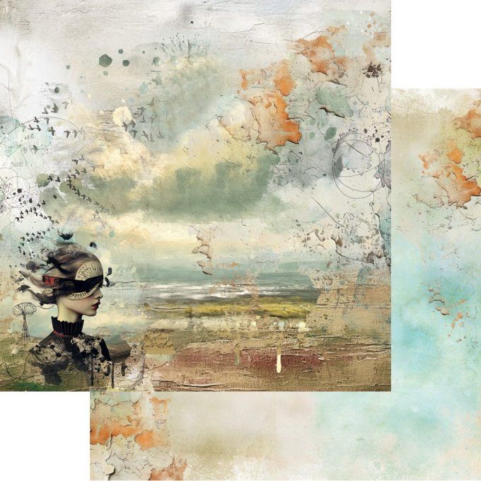 24 feuilles, 15x15cm, collection : Art - 250gsm