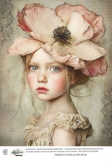 Feuille de riz, Art,  format A4