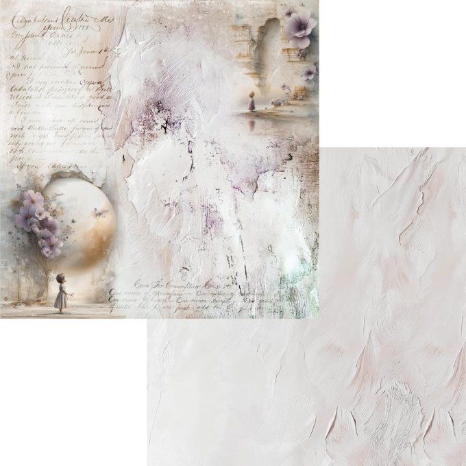 12 feuilles, 20x20cm, collection : Art 2 - 190gsm