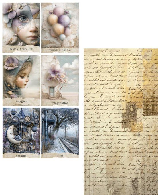 14 feuilles, 15x30.5cm, collection : Art 2 - 250gsm