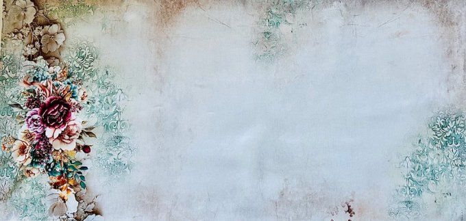 Tissus synthétique, 70x33cm, collection : Dreamy dreams  +/- 2mm