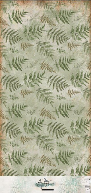 1 rectangle de tissu, dimension 70x33cm, collection : Friends of the forest