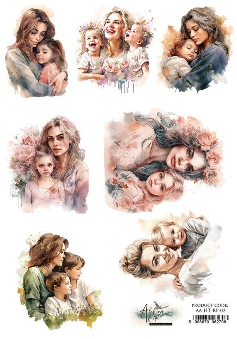 Feuille de riz, Happy time,  format A4