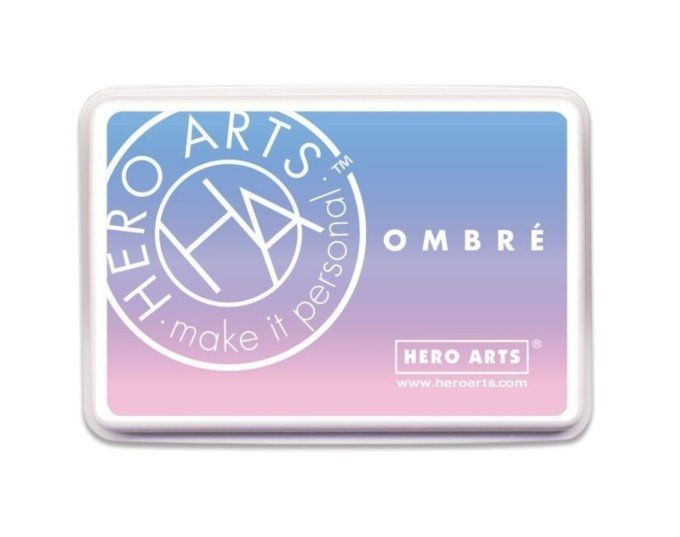 Hero Arts - Ombré, couleur : Ombré dolphin - grand pad
