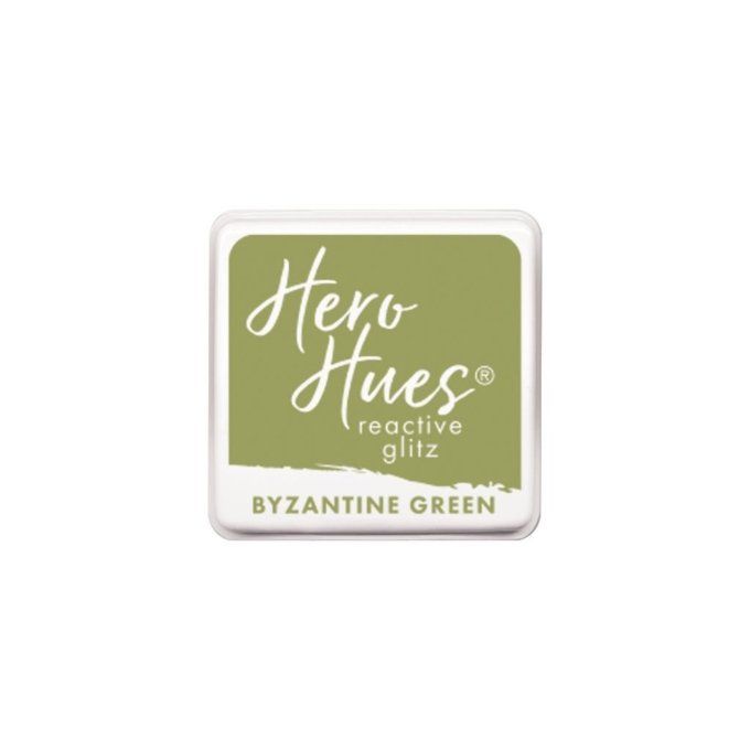 Hero Arts - Hero Hues reactive glitz, couleur : Byzantine green