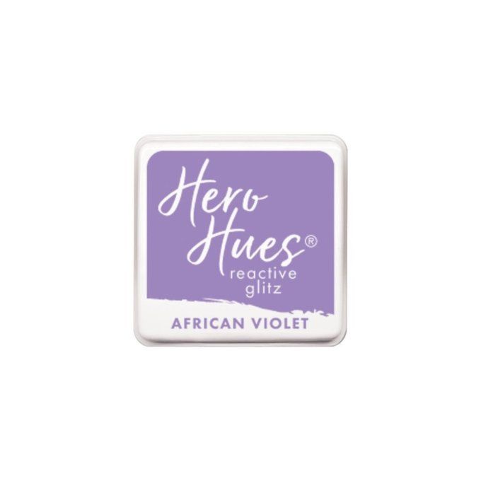 Hero Arts - Hero Hues reactive glitz, couleur : African violet