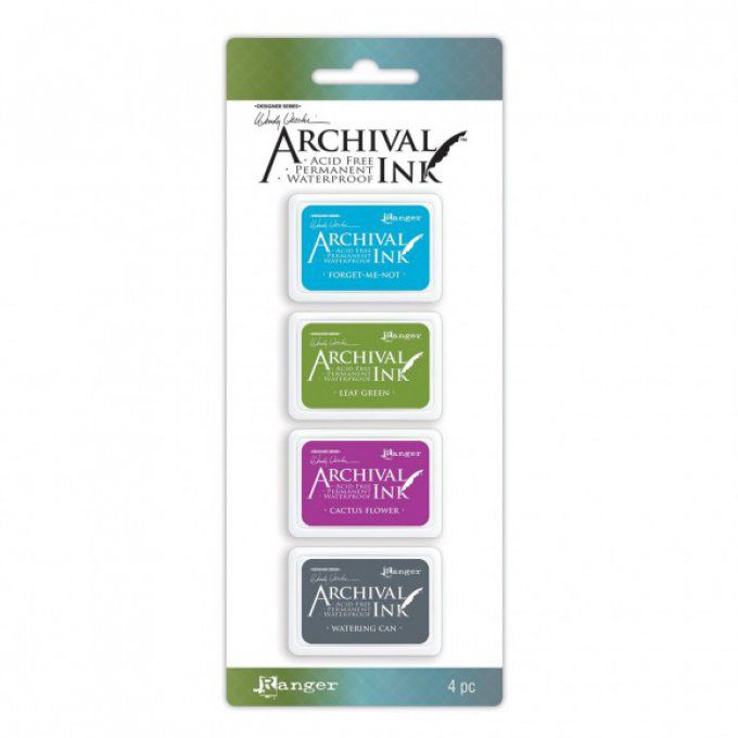 Archival Ink, Kit 2, (4 couleurs)