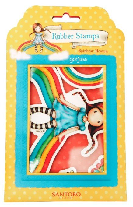 Ensemble de tampons, Gorjuss, (taille L) - Rainbow heaven