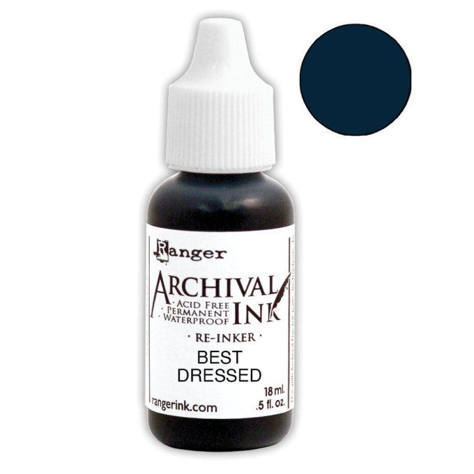 Ranger, recharge Archival Ink, 18ml - Best dressed