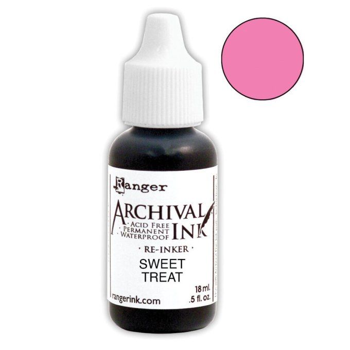 Ranger, recharge Archival Ink, 18ml - Sweet treat
