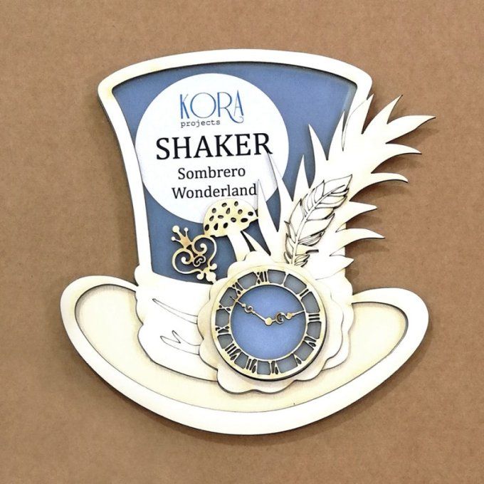 Kit shaker Wonderland - Kora projects - 14.5x15cm environ