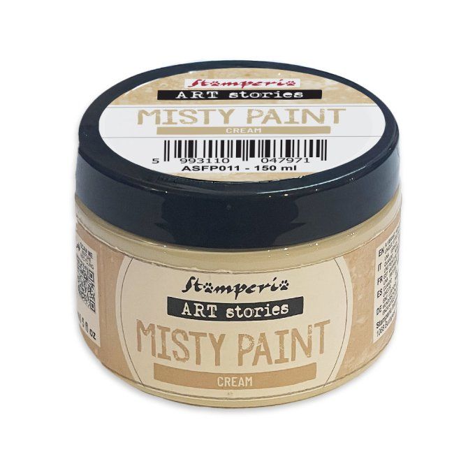 Stamperia, Misty paint, 150ml - Cream