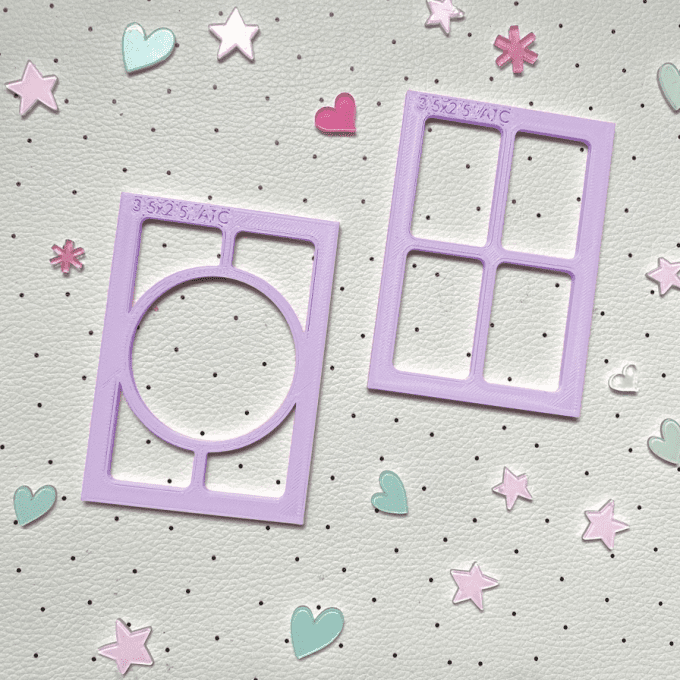 Accessoires : 2 guides ATC, couleur lilas