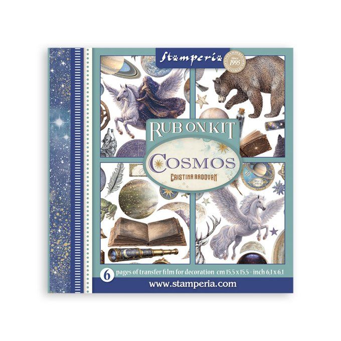 Stamperia, Junk Journal, kit créatif SMALL, Collection Cosmos