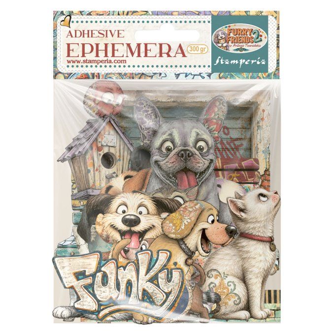 Stamperia, Junk Journal, kit créatif, Collection Furry Friends 2