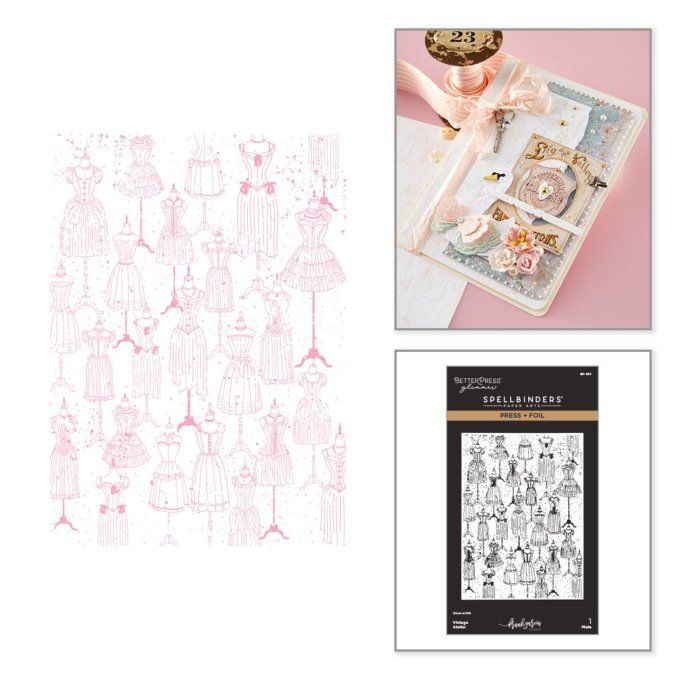 Spellbinders, Vintage Atelier - BetterPress glimmer