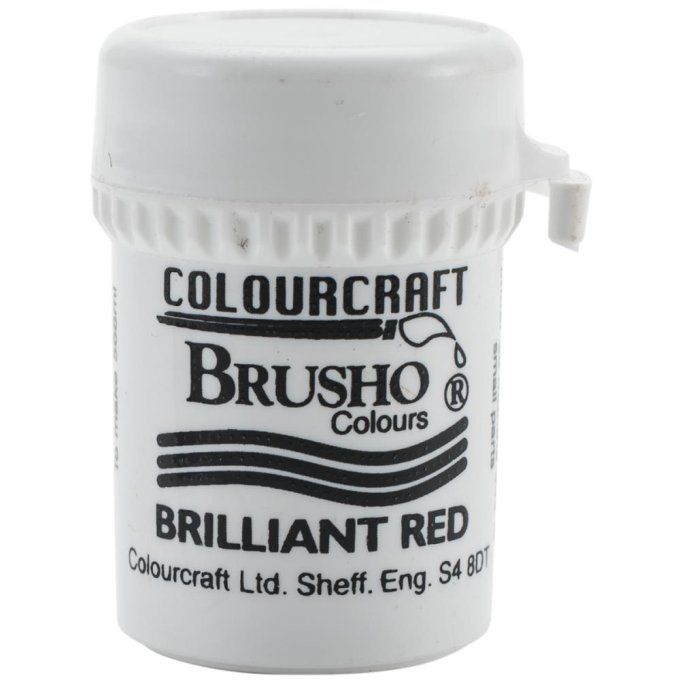 Brusho - Brilliant red - 15g 