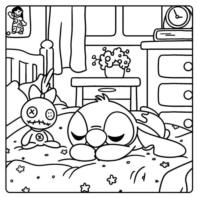 Livre de coloriage, Cozy Colo Disney - Bulle de douceur