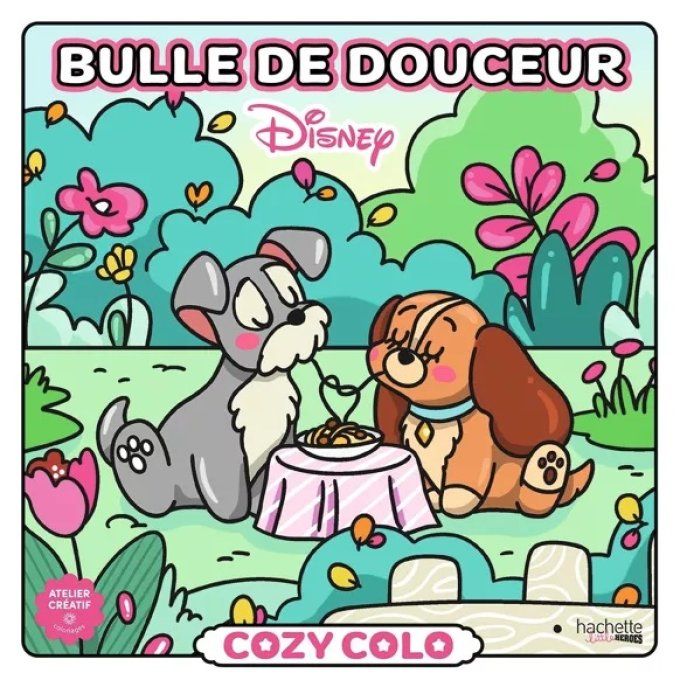 Livre de coloriage, Cozy Colo Disney - Bulle de douceur