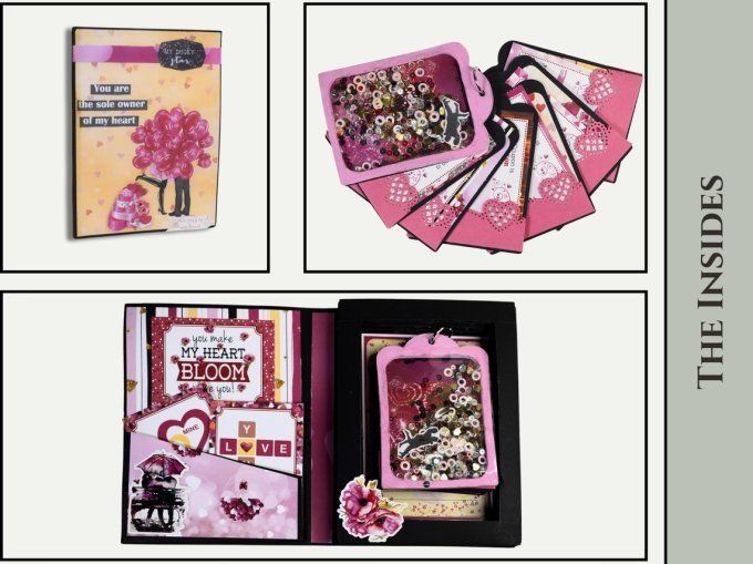 Kit créatif - Book Box shaker Tag
