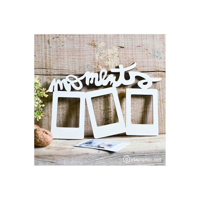 Support à customiser - instax moments - dimension 24x15.5cm environ