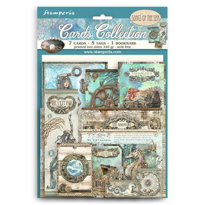 Collection Songs of the sea, cartes - 250g