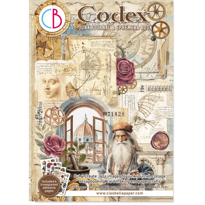 Codex, format A4 - 32 feuilles de papier recto verso 