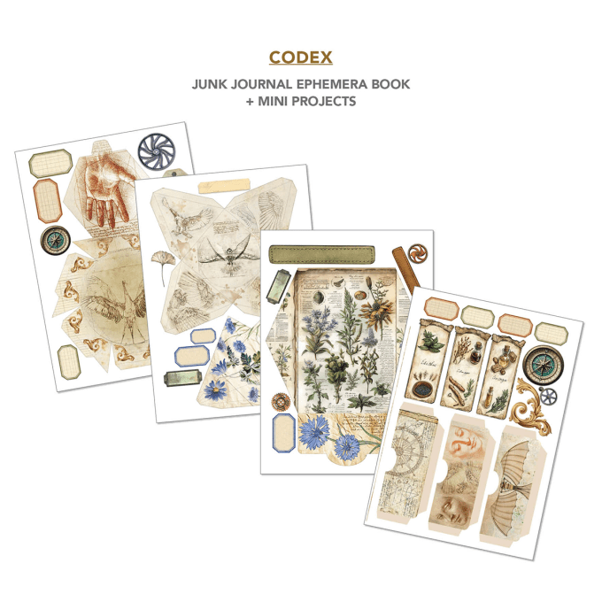 Codex, format A4 - 32 feuilles de papier recto verso 