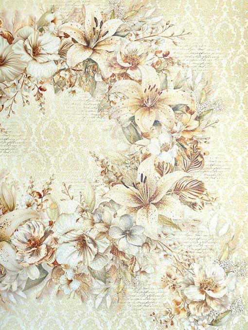 Deluxe paper Ciao Bella, Blessing Day,  Format A4 - 5 feuilles - 120gsm