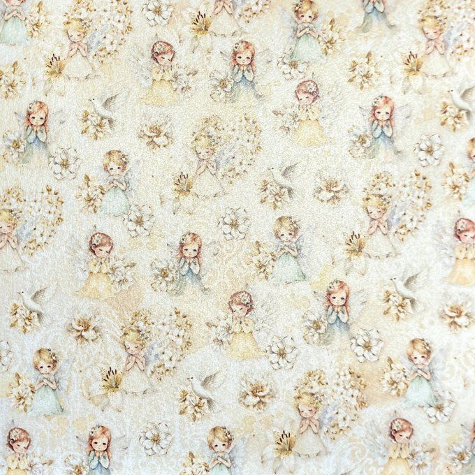 Deluxe paper Ciao Bella, Blessing day,  15x15cm - 5 feuilles - 92gsm