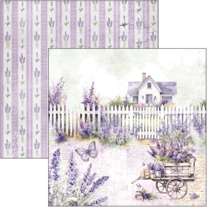 Ciao Bella, collection Morning in Provence, 20x20cm - 12 feuilles - 190gsm