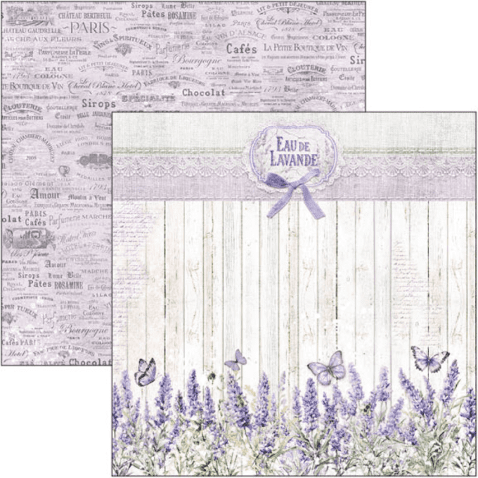 Ciao Bella, collection Morning in Provence, 20x20cm - 12 feuilles - 190gsm