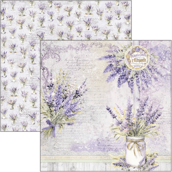 Ciao Bella, collection Morning in Provence, 20x20cm - 12 feuilles - 190gsm