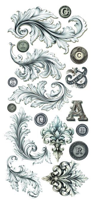 Ciao Bella, Stickers, Typographic, 5 feuilles