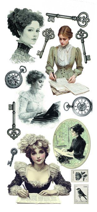 Ciao Bella, Stickers, Typographic, 5 feuilles