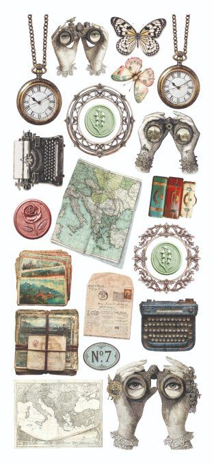 Ciao Bella, Stickers, Eastern journey, 5 feuilles