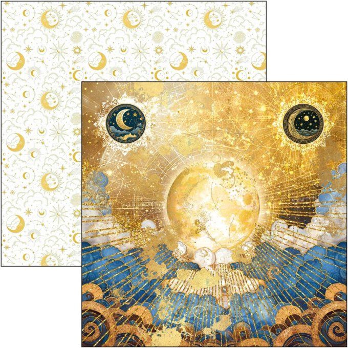 Ciao Bella, collection Celestial - 30x30cm - 12 feuilles - 190gsm