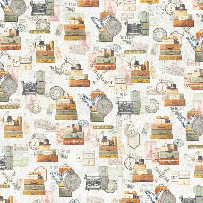 Ciao Bella, collection Eastern journey - 30x30cm - 12 feuilles - 190gsm 