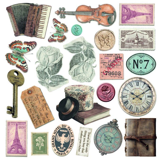 Ciao Bella, collection Eastern journey - 15x15cm - 24 feuilles - 190gsm